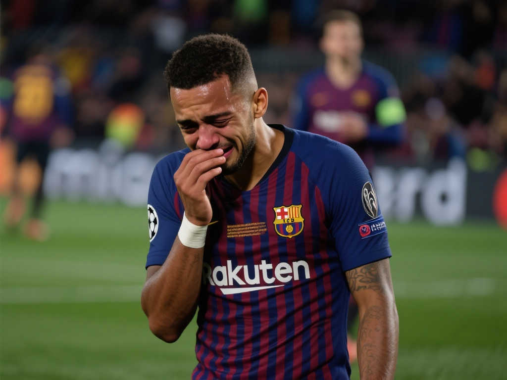 巴萨苦战加时遗憾出局，拉菲尼亚泪眼朦胧